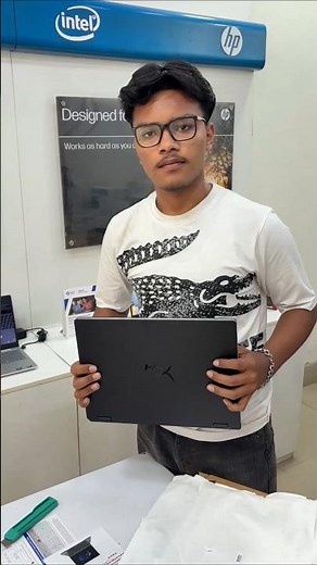 HP HyperX Omen Unboxing By HAPPY CUSTOMER... #laptop #hppower #smartphone #hpsmart #hp