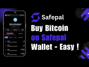 How to Buy Bitcoin on Safepal Wallet !