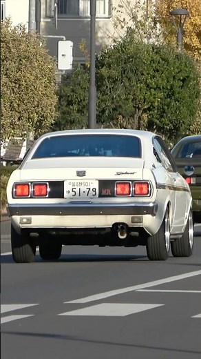 ミニカ70、ギャランクーぺFTO、コルトギャランGTO入場シーン #旧車 #jdm #アリオ上尾クラシックカー2023 #往年の名車