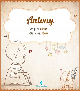 Antony Baby Name Meaning: Origin, History & Popularity Name Meaning, Origin, History, And Popularity