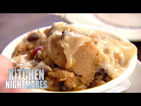 Gordon Ramsay Finds Bread & Butter Pudding DELICIOUS | Kitchen Nightmares