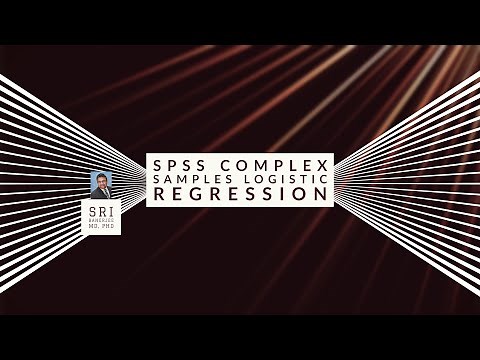 SPSS for Complex Samples Logistic Regression
