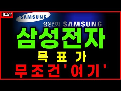 Samsung Electronics, the stock price is 'here' after all the analysis. Please also accept the res...