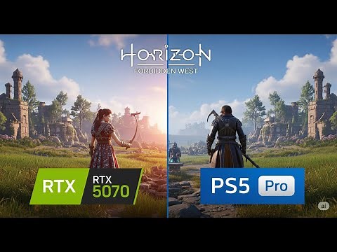 RTX 5070 vs PS5 Pro – Pure Visual Comparison in Real Gameplay