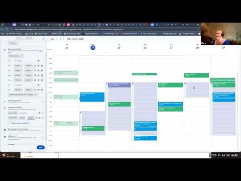 Booking Calendar Demo - Cuddle Party Workspace account