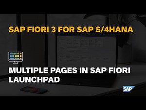 Further step on SAP Fiori 3 journey: Spaces with multiple pages in SAP Fiori launchpad.