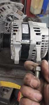 How to replace alternator Mitsubishi outlander 2.4 watch complete video at my channel.