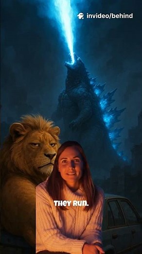 Godzilla vs Lion: The Ultimate Showdown