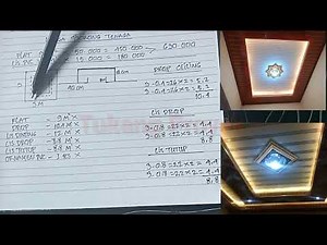 CARA MENGHITUNG PLAFON PVC 3 X 3