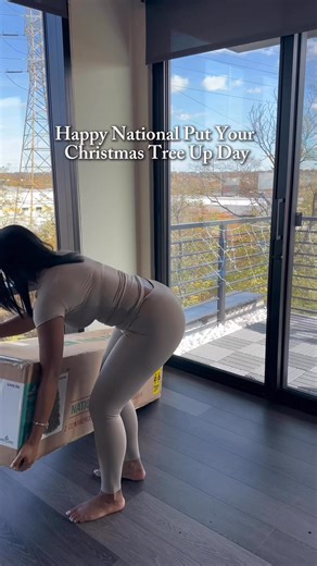 28K views · 149 reactions | POV: it’s 8AM on November 1st #christmastree #christmas #holidaydecor #xmas #festive #holidayspirit | Call It Home | Facebook