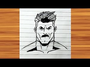 How To Draw Omni Man | Step By Step | Easy | Invincible |