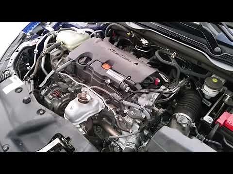 2016, 2017, 2018 & 2019 Honda Civic - Earth Dreams 2.0L I4 Engine Idling After Oil & Filter Change