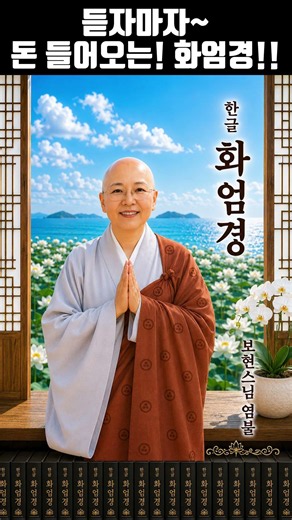 듣자마자 돈 들어오는 화언경 #보현스님 #화엄경 #불교