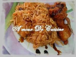 Recette de riz au poulet typiquement algérien