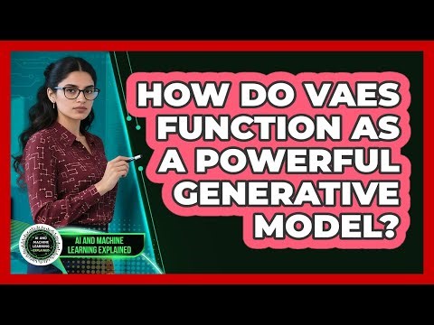 How Do VAEs Function As A Powerful Generative Model? - AI and Machine Learning Explained