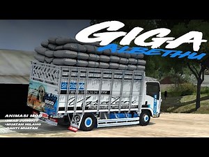RILIS || MOD TRUK ISUZU GIGA VAR ALBETHU BY MUKHLAS PEO TERBARU || MOD BUSSID TERBARU 2025