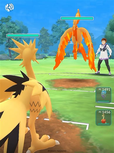 💥Zapdos de Galar Vs Moltres de Galar, PVP Batalla Legendaria en Pokémon Go💥 #Pokemongo #pokémon #galarianmoltres #galarianzapdos #pvppokemongo