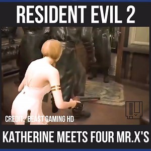 79K views · 262 reactions | Resident Evil 2 - Katherine Warren Meets 4 Mr.X's | Resident Gaming | Facebook