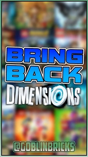 BRING BACK LEGO DIMENSIONS! #REBUILDLEGODIMENSIONS