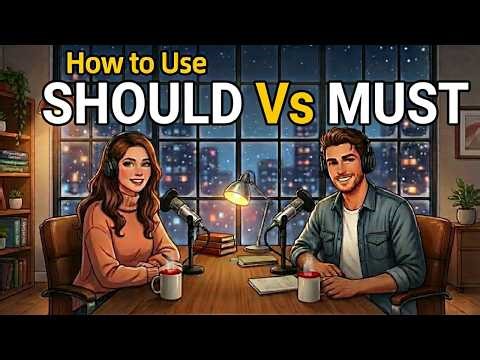 How to Use Should vs Must in Everyday English | Easy English Grammar Lesson