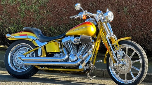 2007 Harley Davidson Softail Springer Gold Manual, 6 spee...