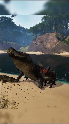 100 Tons Deinosuchus😱😱😱| The Isle Evrima