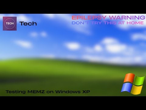 Running MEMZ on Windows XP - nostalgia!