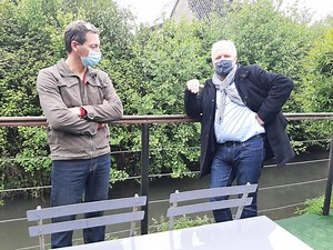 Elections régionales en Centre-Val de Loire. Charles Fournier en campagne à Nogent-le-Rotrou