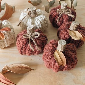 Easy Free Mini Crochet Pumpkin Pattern | Jewels and Jones