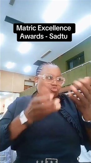 Sign language interpreter #signlanguage #southafrica #award #onthisday