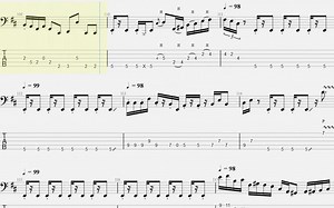 neo soul贝斯经典 D'Angelo - Feel Like Makin' Love (MonoNeon cover) (bass tab)