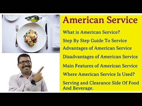 American Service Explained in 1 Video | Plate Service in Hotels | Hotel Management Guru