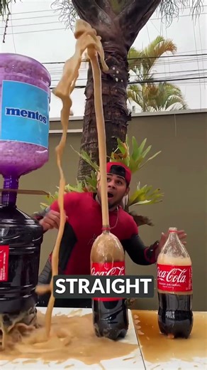 why Coke and Mentos explode like a bomb