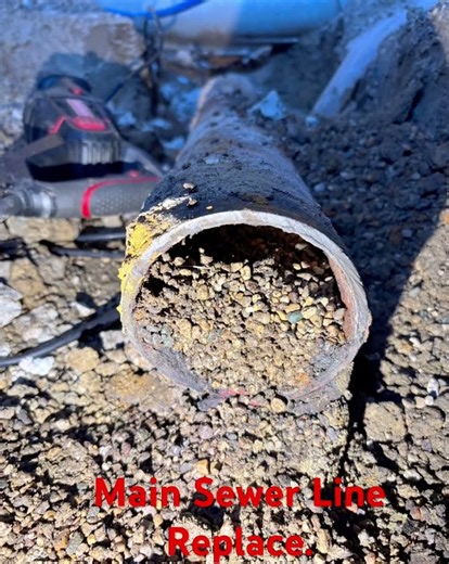 Main Sewer line Replacement.