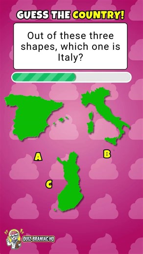 Guess Italy Before It’s Revealed 🌍 | #geographyquiz