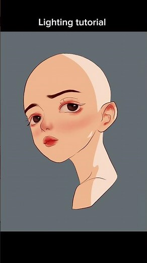 light and shadow tutorial #art #shorts