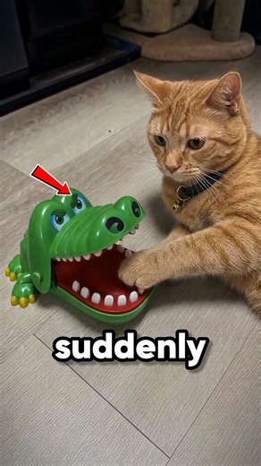 This Cat Picked the Wrong Tooth! 😹#shorts #viral #cat #trending