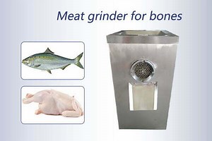 Commercial Meat Bone Grinder for Whole Chicken & Fish