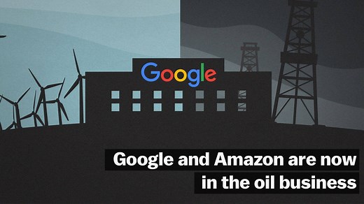 Google, Microsoft, and Amazon are teaming up with Big Oil to squeeze more oil and gas out of the ground using machine learning technology. | Vox
