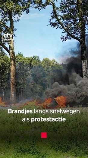 BRANDJES gesticht uit PROTEST