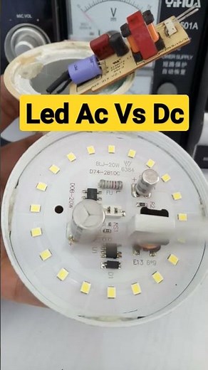 Led Ac vs Dc