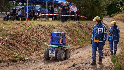 New disaster-response robot hauls 330-lb across rubble to save lives