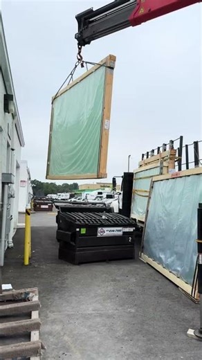 Heavy duty loading case glass