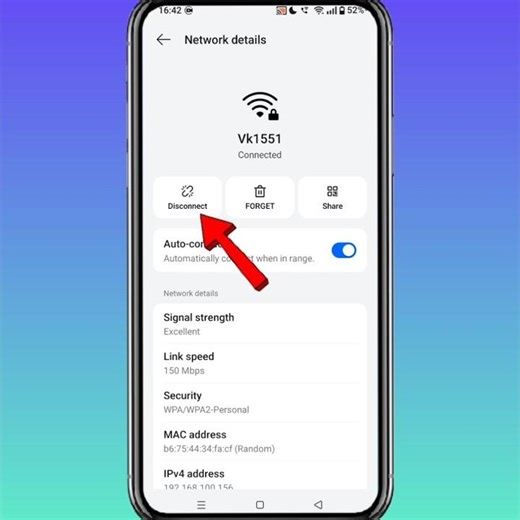 Disconnect Wifi On Phone || How To Disconnect Wifi On Android
