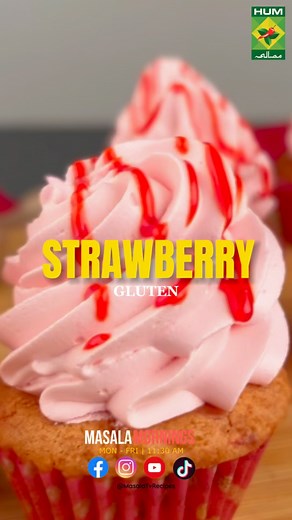Get ready for a burst of sweetness with Chef Shireen Anwar as she whips up the delightful Strawberry Gluten on Masala Morning. This scrumptious dessert is the perfect blend of fresh strawberries and irresistible flavors. Join us as we indulge in this heavenly treat! 🍓🍰 #MasalaMorning #ChefShireenAnwar #StrawberryGluten #DeliciousDesserts #FoodieCravings #TasteSensation #SweetTreats | Masala TV