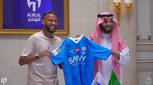 Veja bastidores do anúncio de Neymar no Al-Hilal