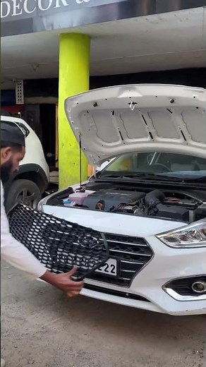 HYUNDAI VERNA GRILL MODIFICATION | VERNA MODIFICATION | CAR HUB