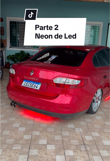 Instalação de Neon LED no Fluence - Parte 2