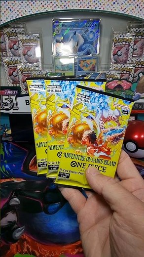 Opening 3 packs of One Piece Card Game OP-15 Adventure on Kami's Island #onepiececardgame #onepiece