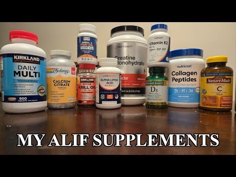 Supplements for ALIF Recovery